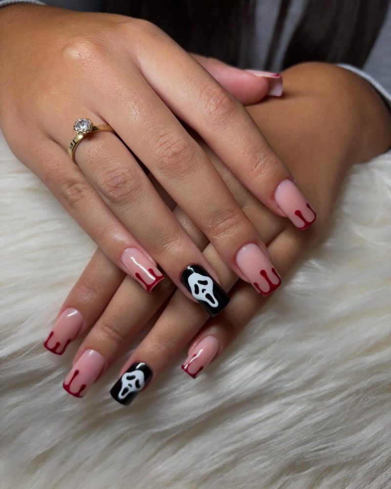 Nail art a tema Halloween
